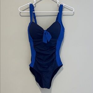 Tommy Bahama Navy and Royal Blue Women’s One Piece